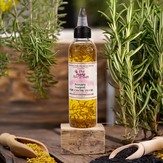 Extra Strength Rosemary+Fenugreek Herbal Hair Growth Oil
