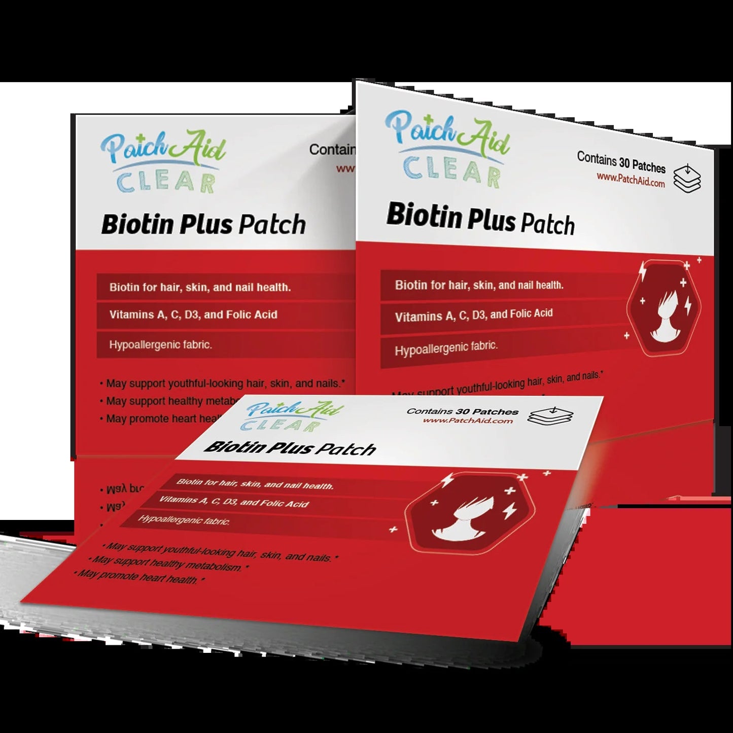 Biotin plus Vitamin Patch for Hair, Skin, and Nails